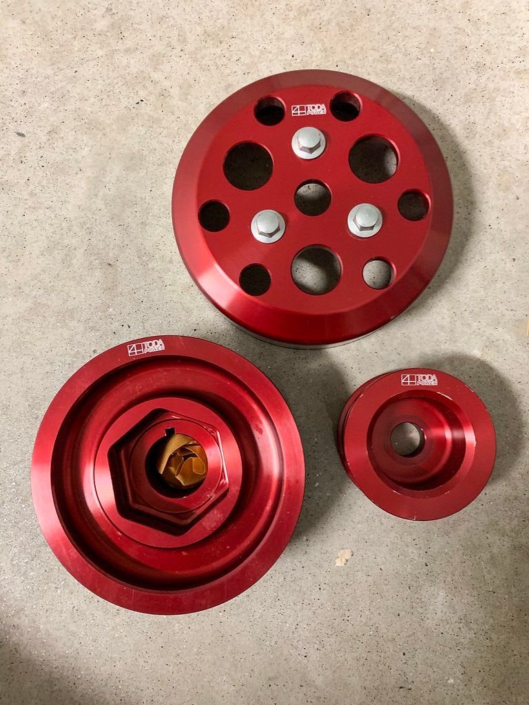 GA Toda Pulley Set w/ ASM idler pulleys S2KI Honda S2000 Forums