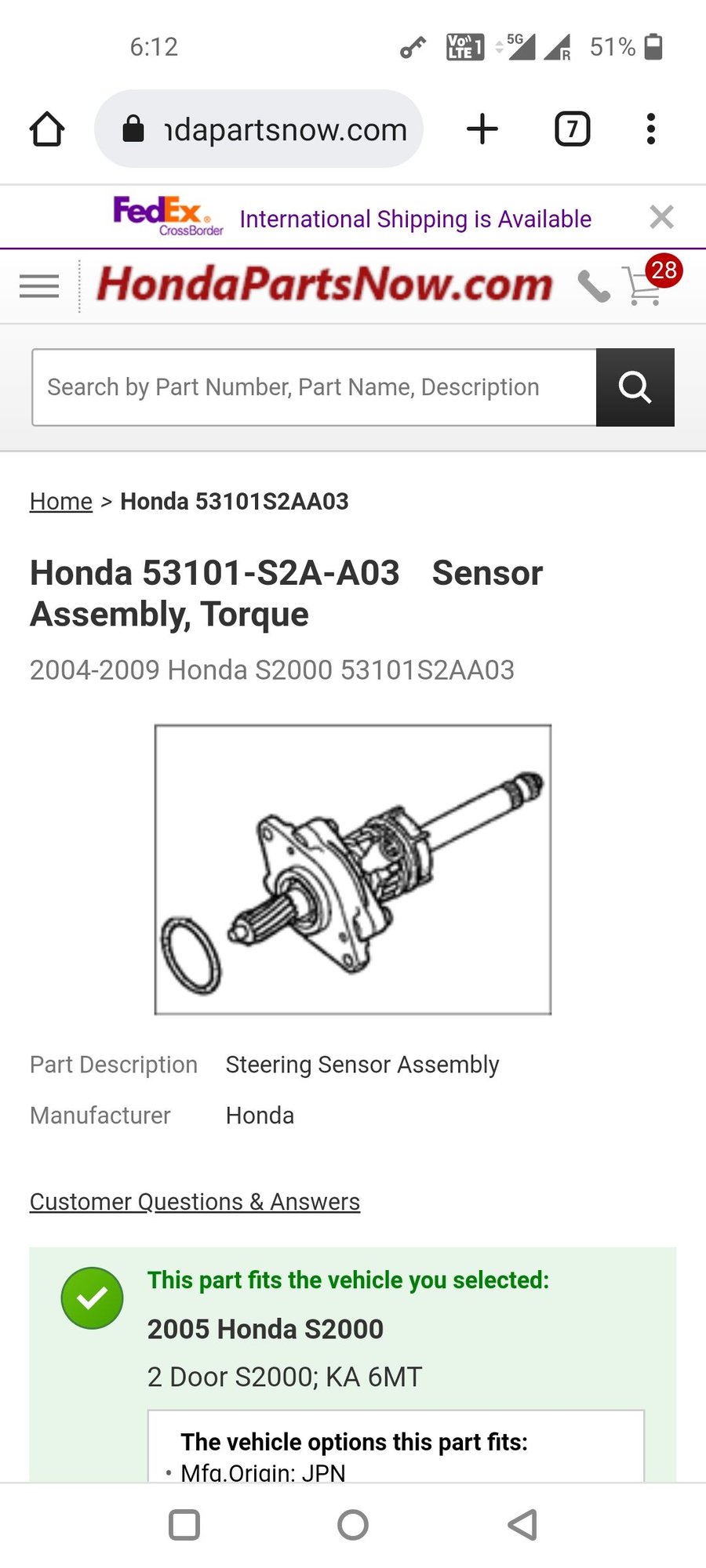 AP1 torque converter S2KI Honda S2000 Forums