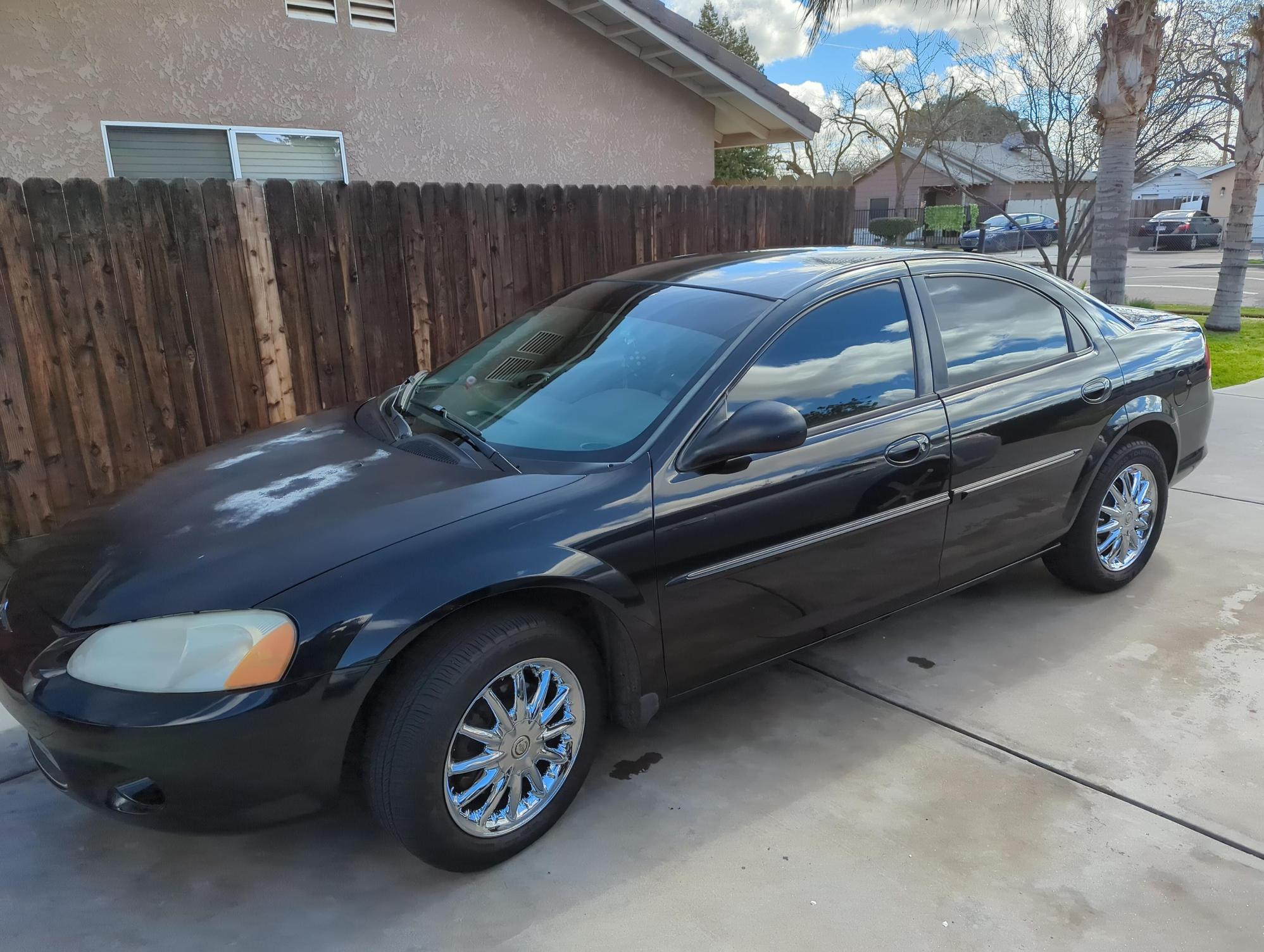 John, the Sebring that I hate, but has somehow actually drove me and my wife all the way to Southern Washington.