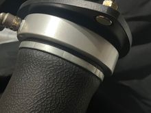 Seated perfectly and flush