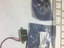Here is how the Voltmeter is delivered in antistatic package. Please see the fabrication code on the plastic bag.