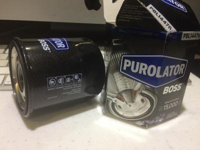 I use this filter with full synthetic oil. No complaints. The interior of the engine will get cleaned in 2 - 3 years. Or faster if you drive every day long trips.