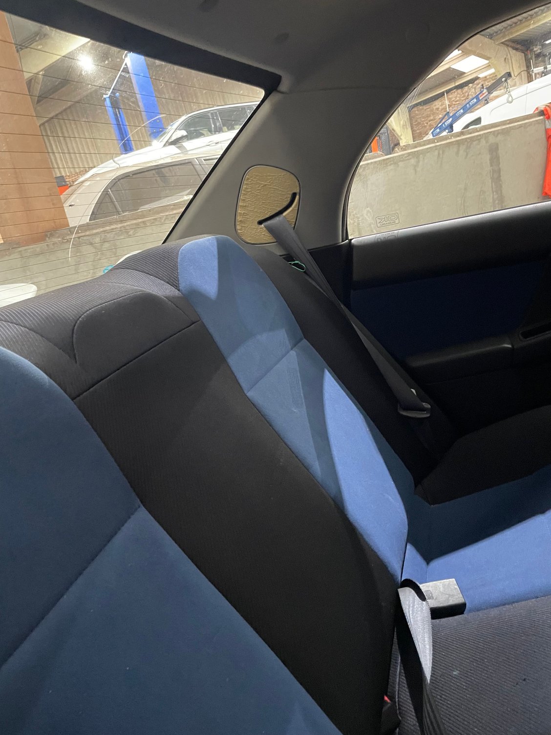 Protective sticker still there from new!