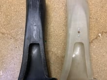Sebimoto air tube compared to genuine HRC part
