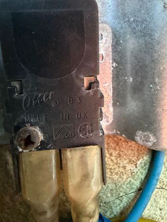 Terminals corroded