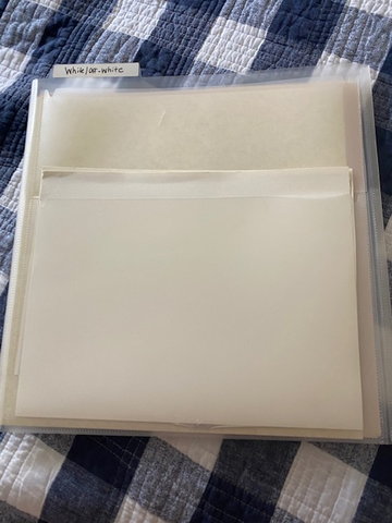 USING UP 12X12 PAPER ~ ONE SHEET OF PAPER ~ DOUBLE ATTACHED ENVELOPES 