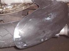 sanded front guard