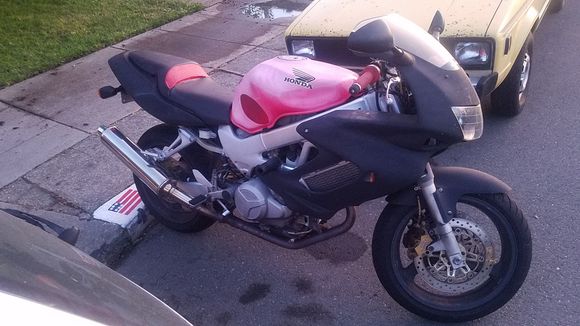New baby the day she arrived...