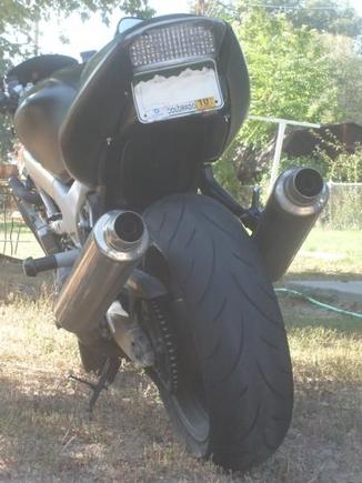 Undertail and led taillight