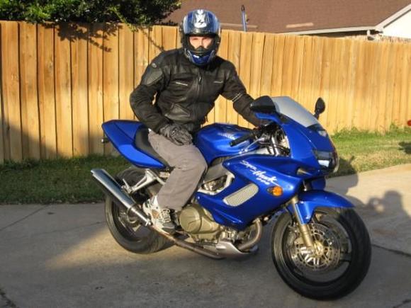 Me and the new Superhawk.