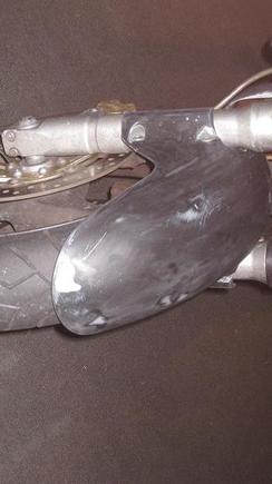 sanded front guard