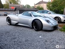 Pagani Zonda C12-S.  Spotted in Nalinnes, Belgium by  Ben733i