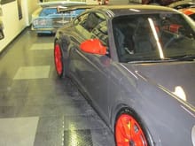 My GT3 RS pre-paint of the wheels, mirrors and winglets.