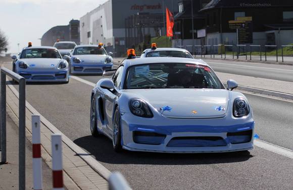 "Porsche Cayman GT4 Clubsport". Photo credit: Thomas S Photos