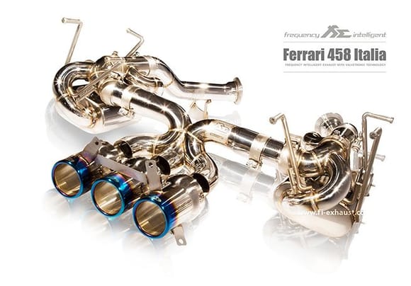 Fi Exhaust for Ferrari 458 Italia (F1 Version) – Full Exhaust System.