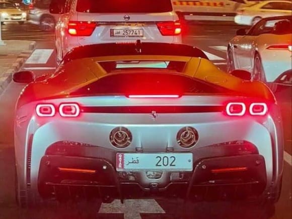 Another Ferrari SF90 Stradale spotted in the wild! 