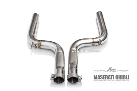 Fi Exhaust for Maserati Ghibli 3.0T -Front Pipe.