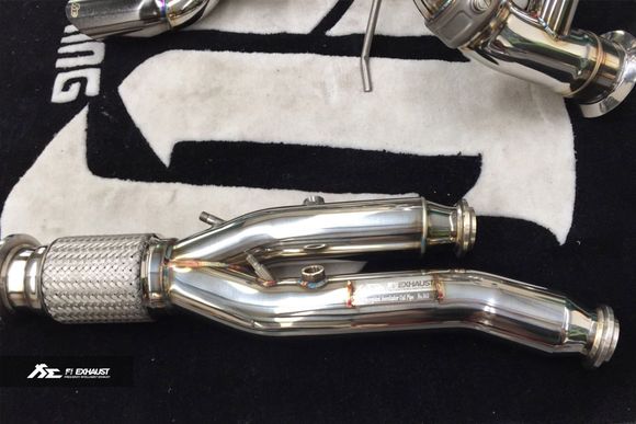 Fi Exhaust for Lamborghini Aventador Catless DownPipe.
