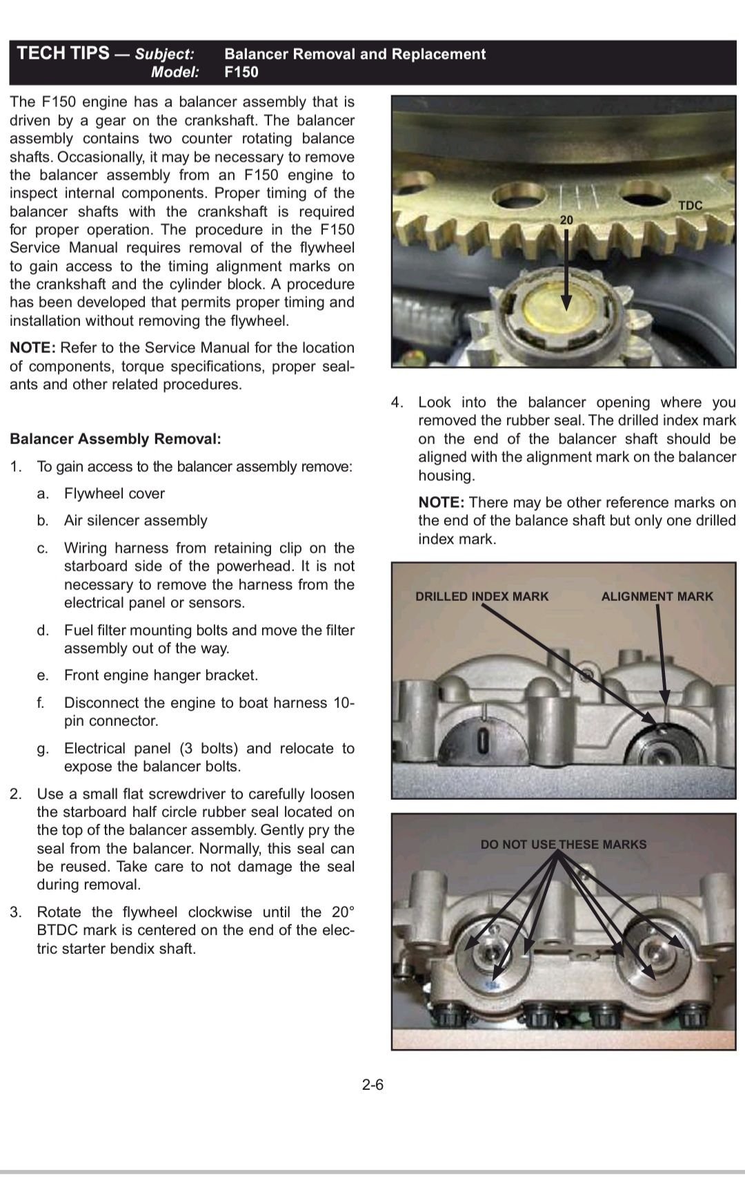 Yamaha F150 balancer replacement video The Hull Truth Boating and