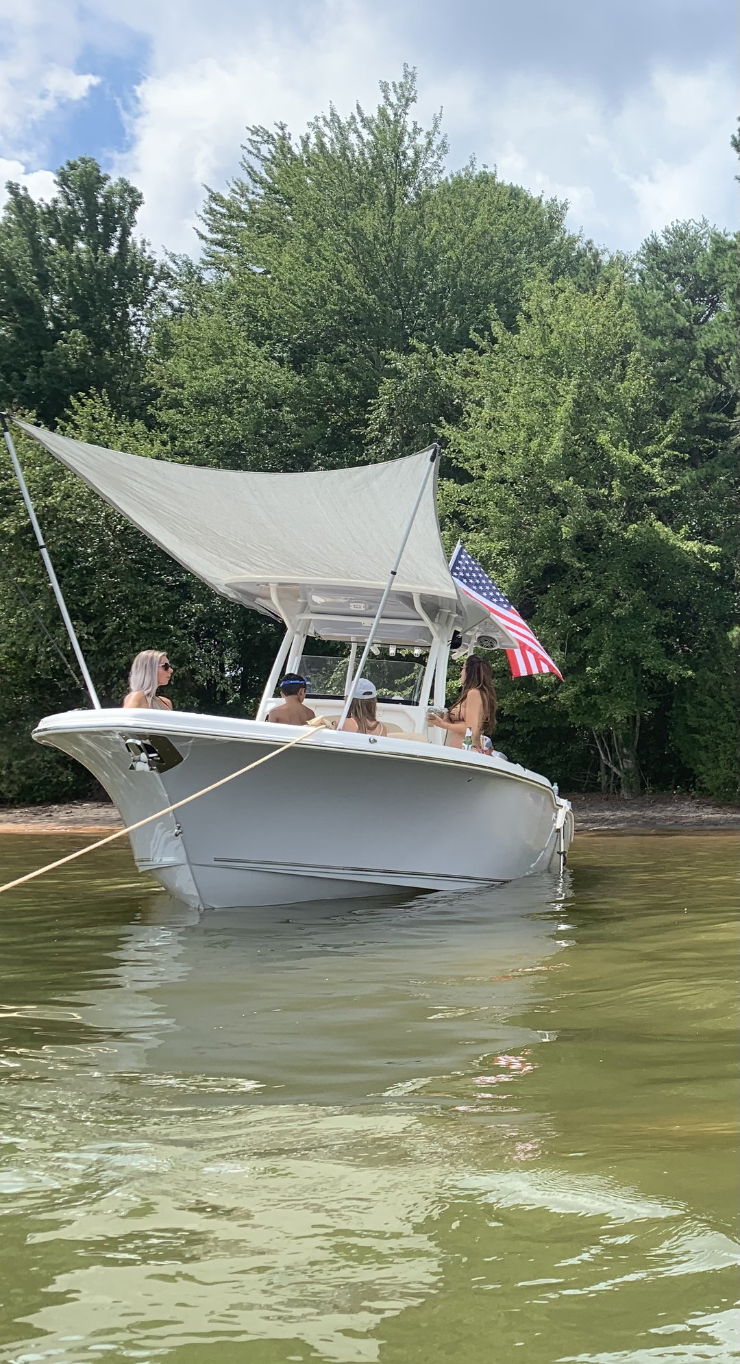 Trading bow shade for Umbrella - The Hull Truth - Boating and Fishing Forum