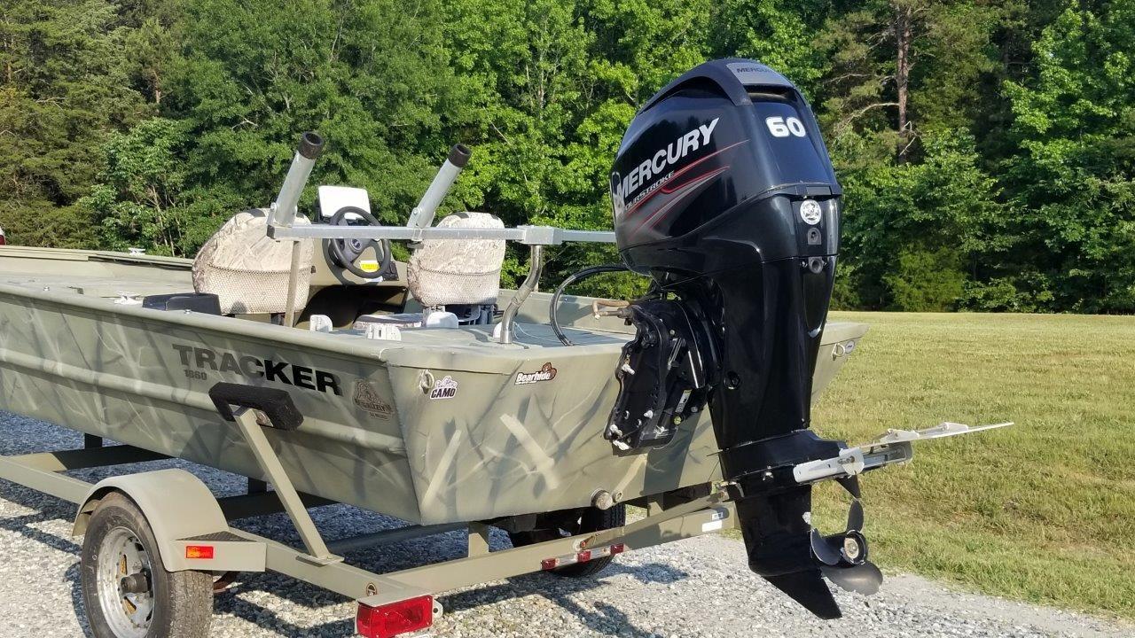 2013 TRACKER GRIZZLY 1860 Side Console Aluminum Jon Boat The Hull