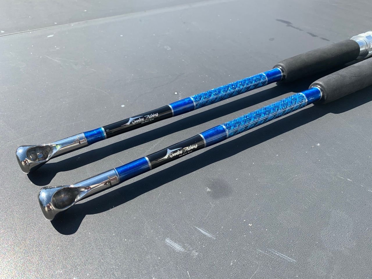 Pair of Connley Platinum Series Kite Rods The Hull Truth Boating