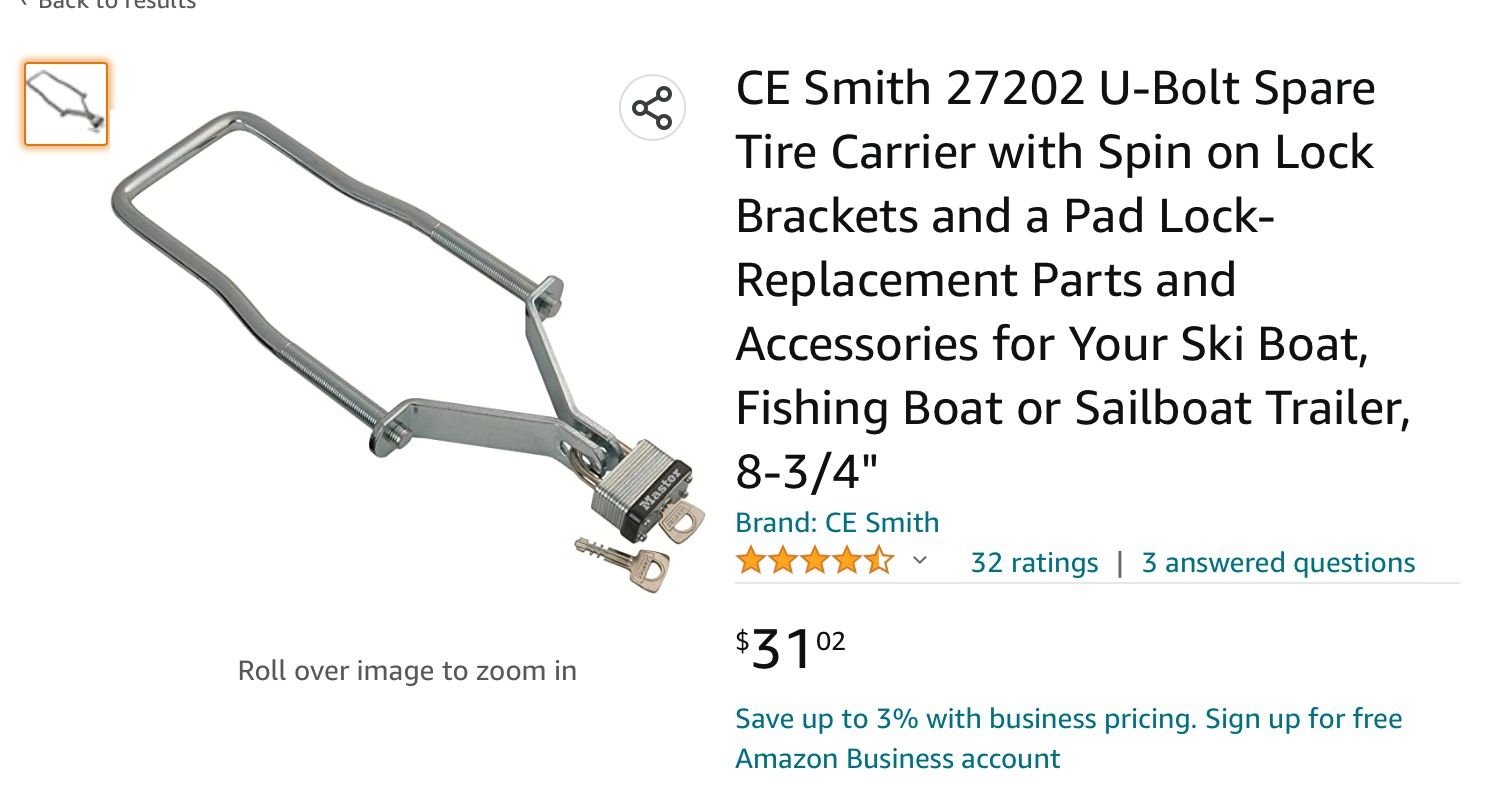 Spare tire placement The Hull Truth Boating and Fishing Forum