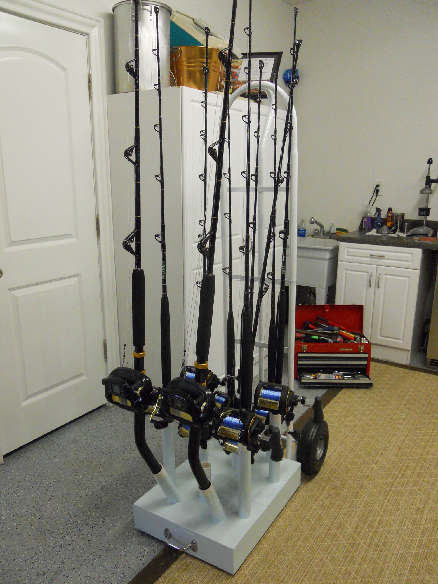 How do you store your rods? - The Hull Truth - Boating and Fishing
