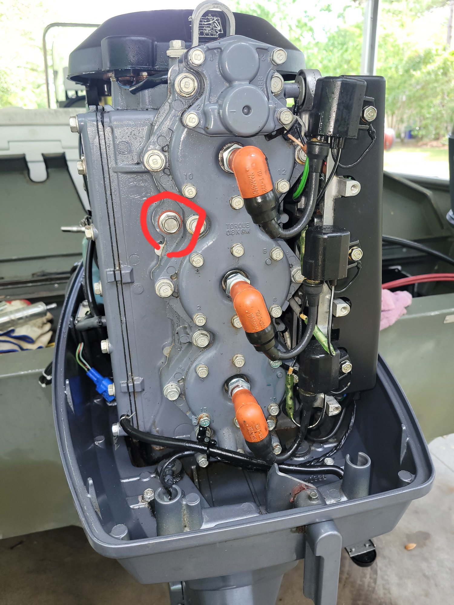 Is this an internal anode? The Hull Truth Boating and Fishing Forum