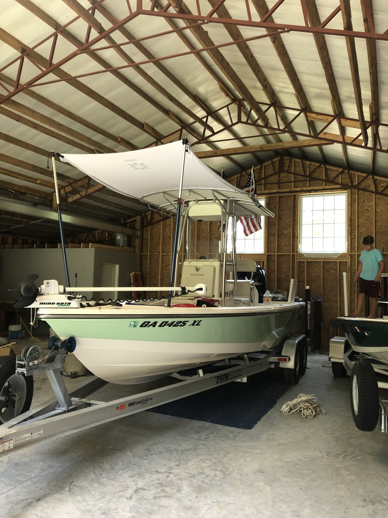 How to: DIY t-top shade on the cheap (pics and directions) - Page 5 - The  Hull Truth - Boating and Fishing Forum