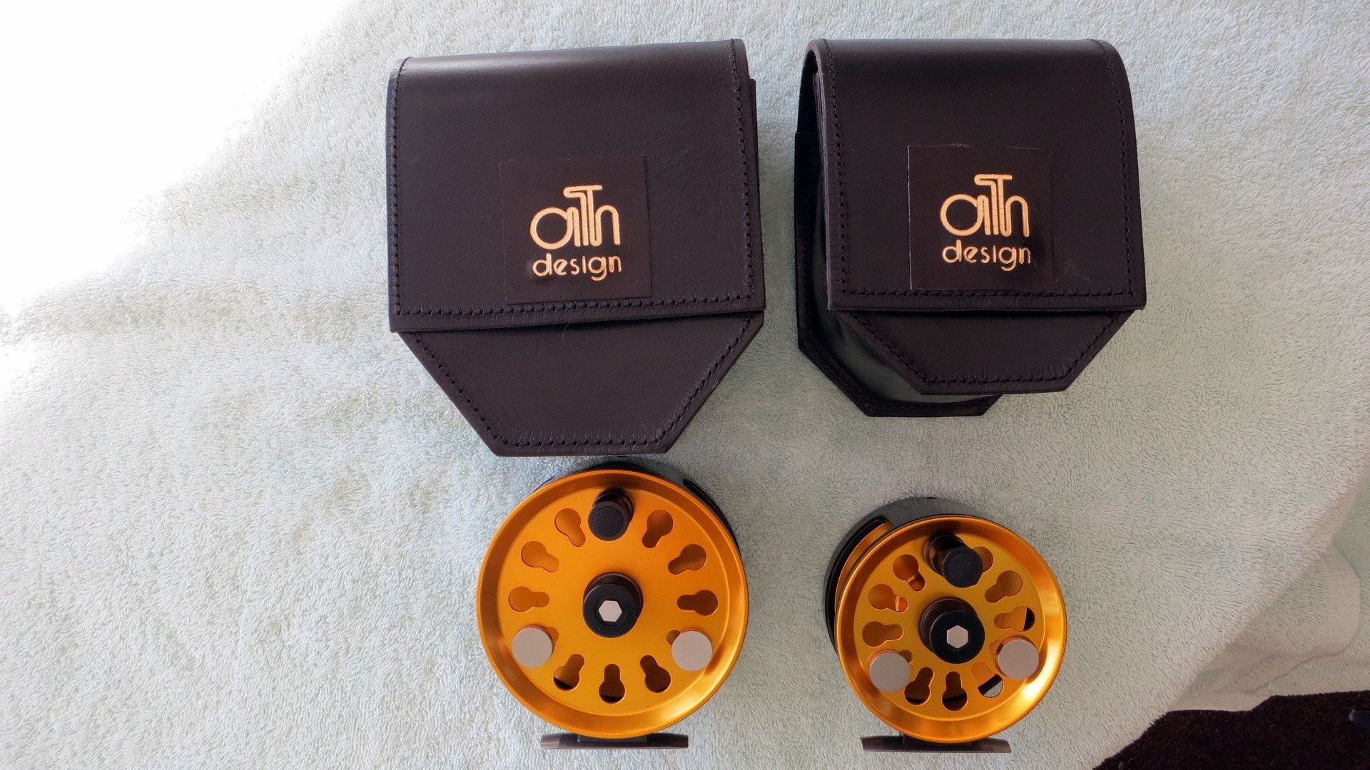 Five fly reels.  Fly Fishing Forum