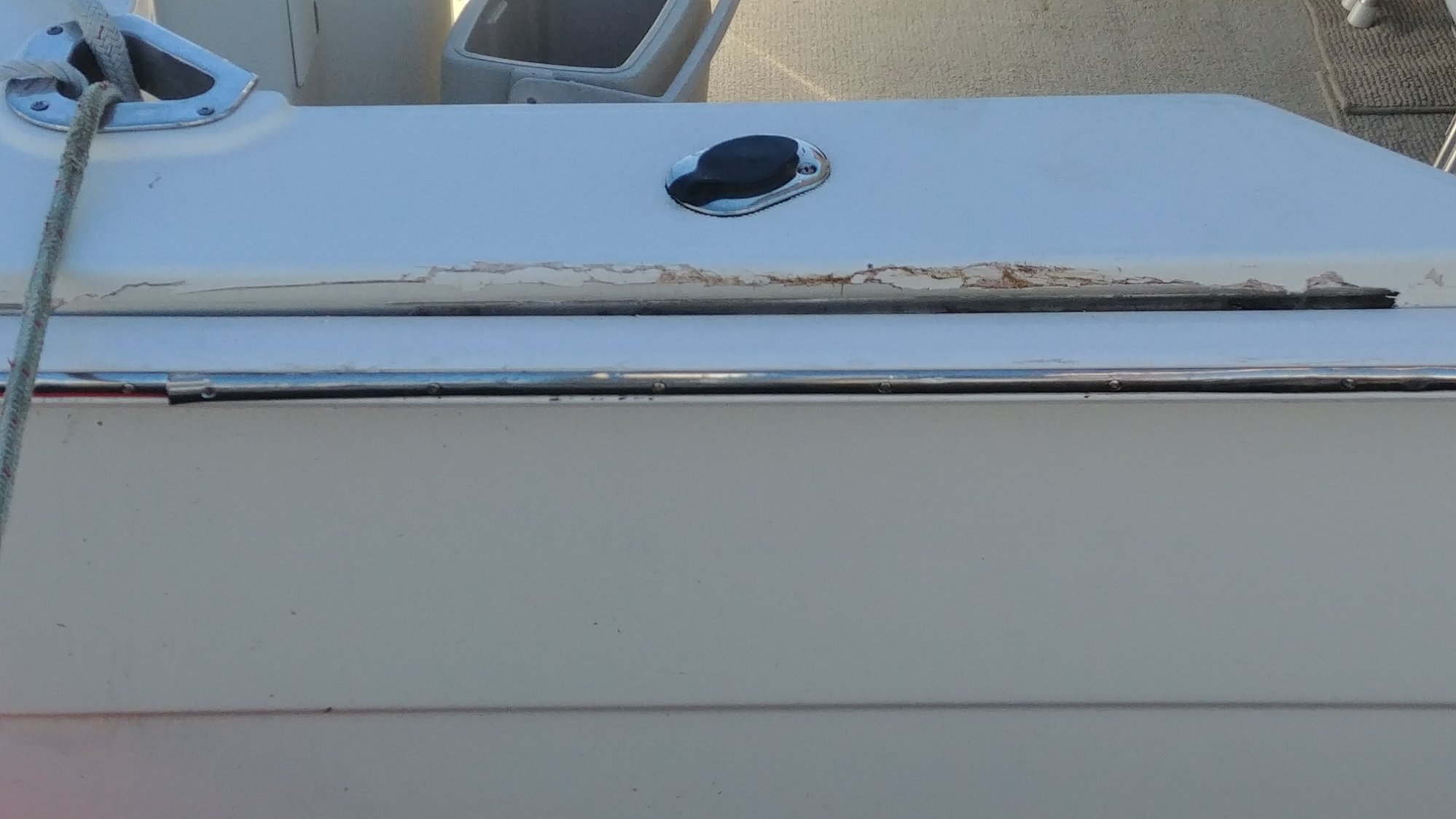 Rub rail repair The Hull Truth Boating and Fishing Forum