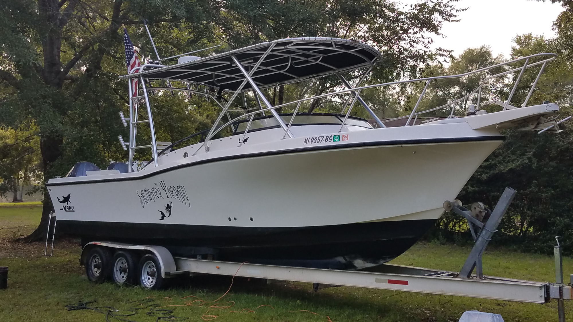 1998 Mako 295 Cuddy Cabin With 2003 225 Yamaha Outboards The