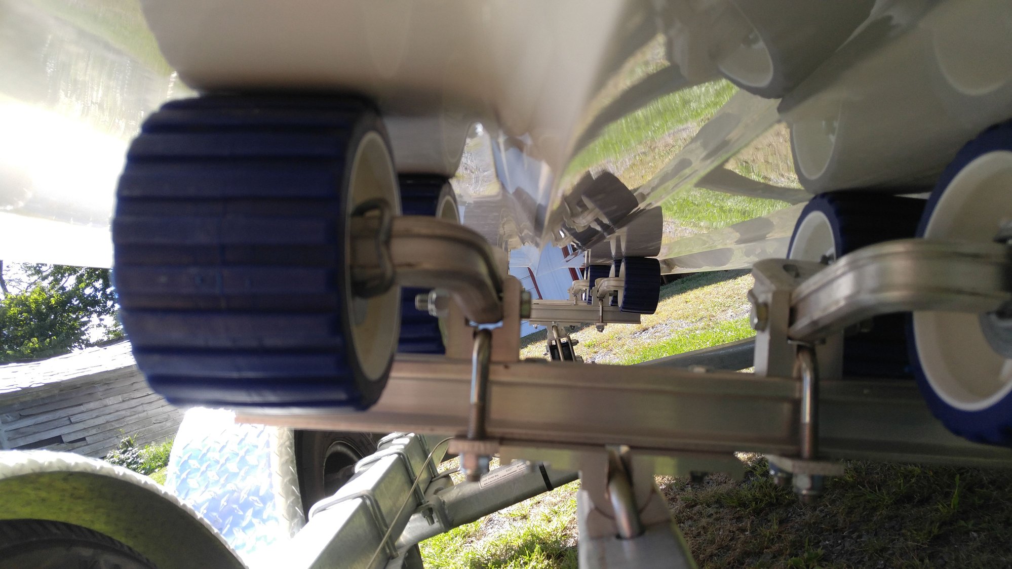 Help Adjusting Trailer Rollers The Hull Truth Boating and Fishing Forum
