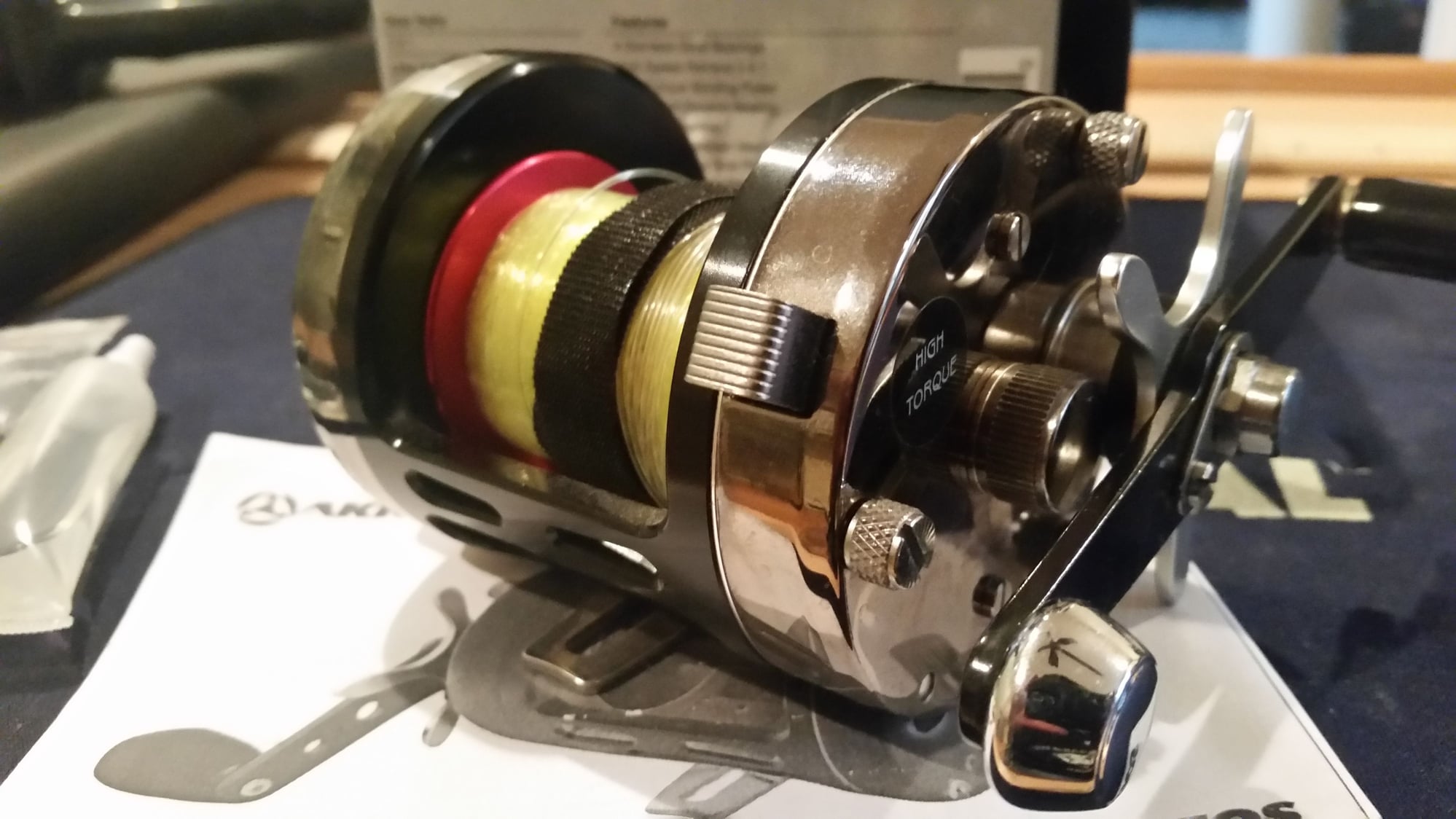Fs: Surf Conventional Reel - Akios 757 SCM Vitesse - The Hull Truth -  Boating and Fishing Forum