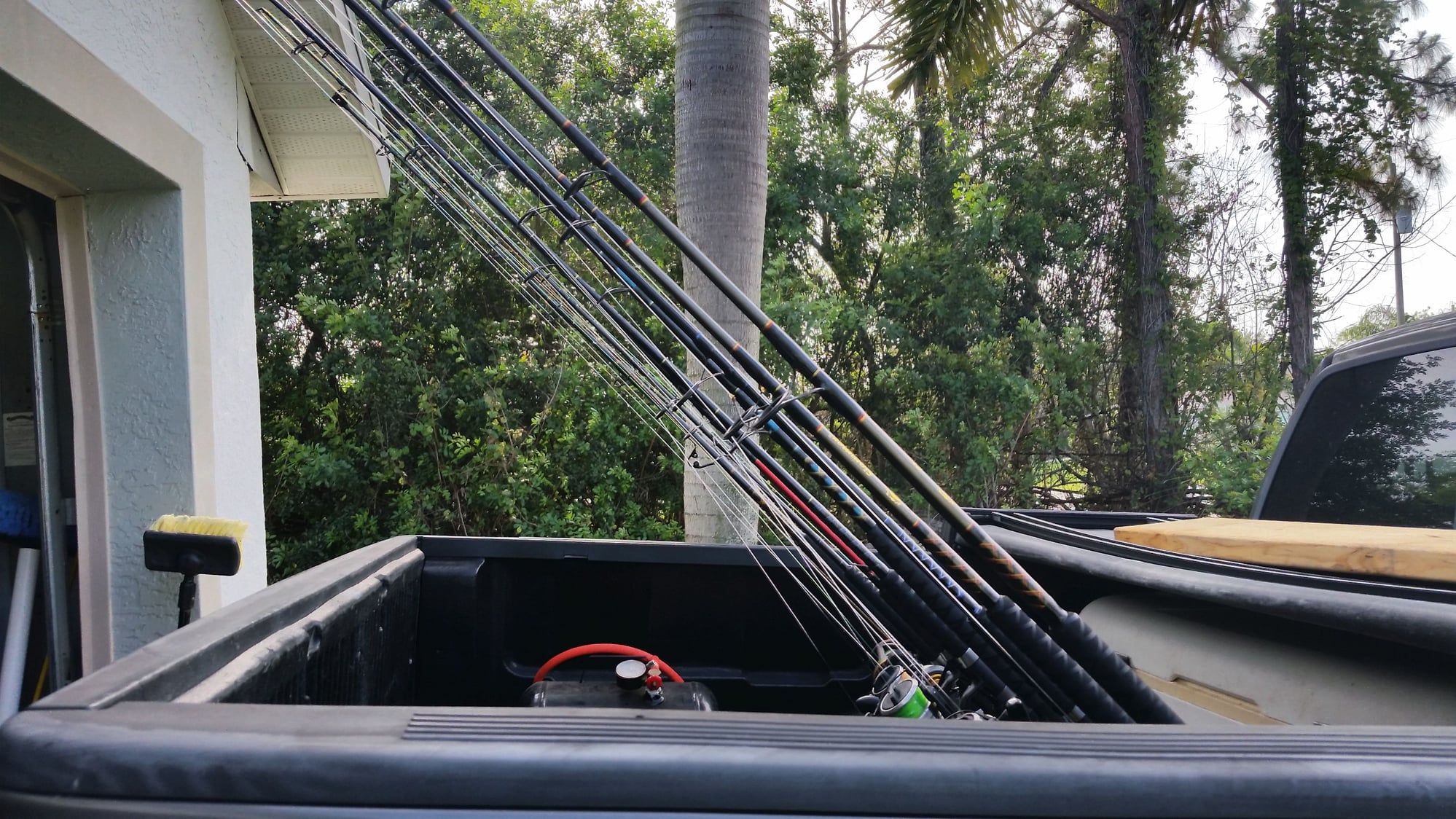 Truck Bumper rod holder for hitch - The Hull Truth - Boating and Fishing  Forum