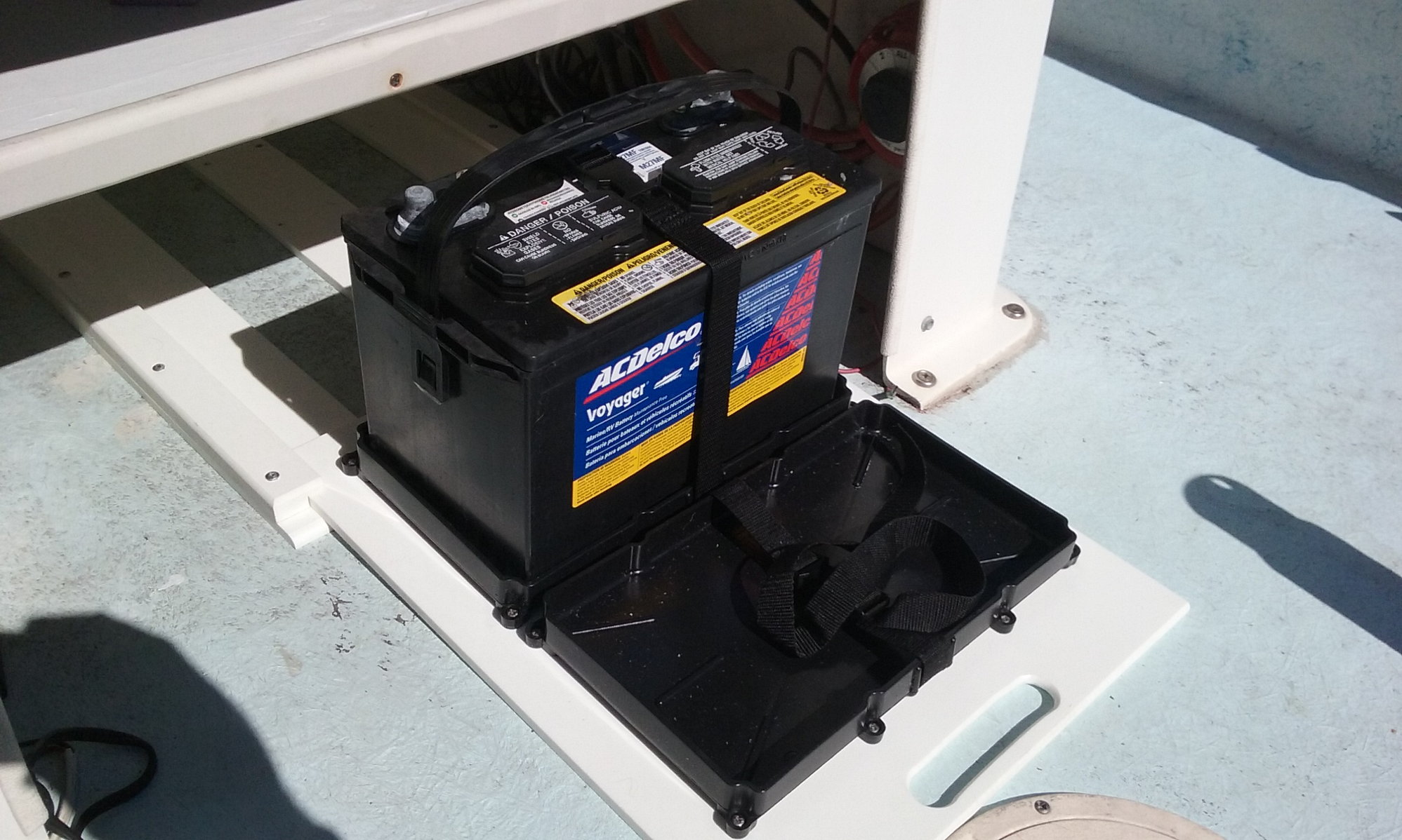 Battery Tray Installation - The Hull Truth - Boating and Fishing Forum