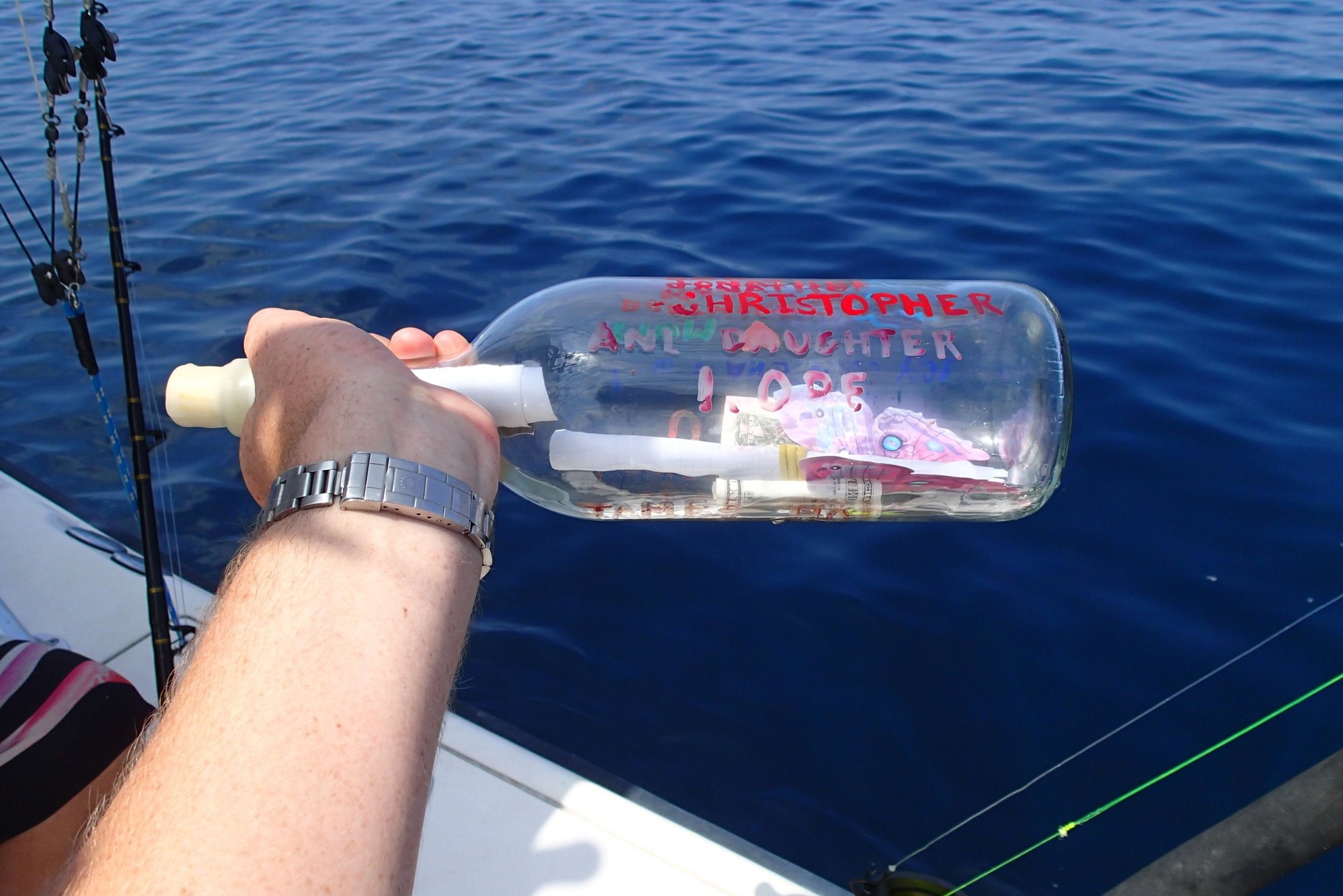 Coolest items found floating in the water while out on a boat? Page 4