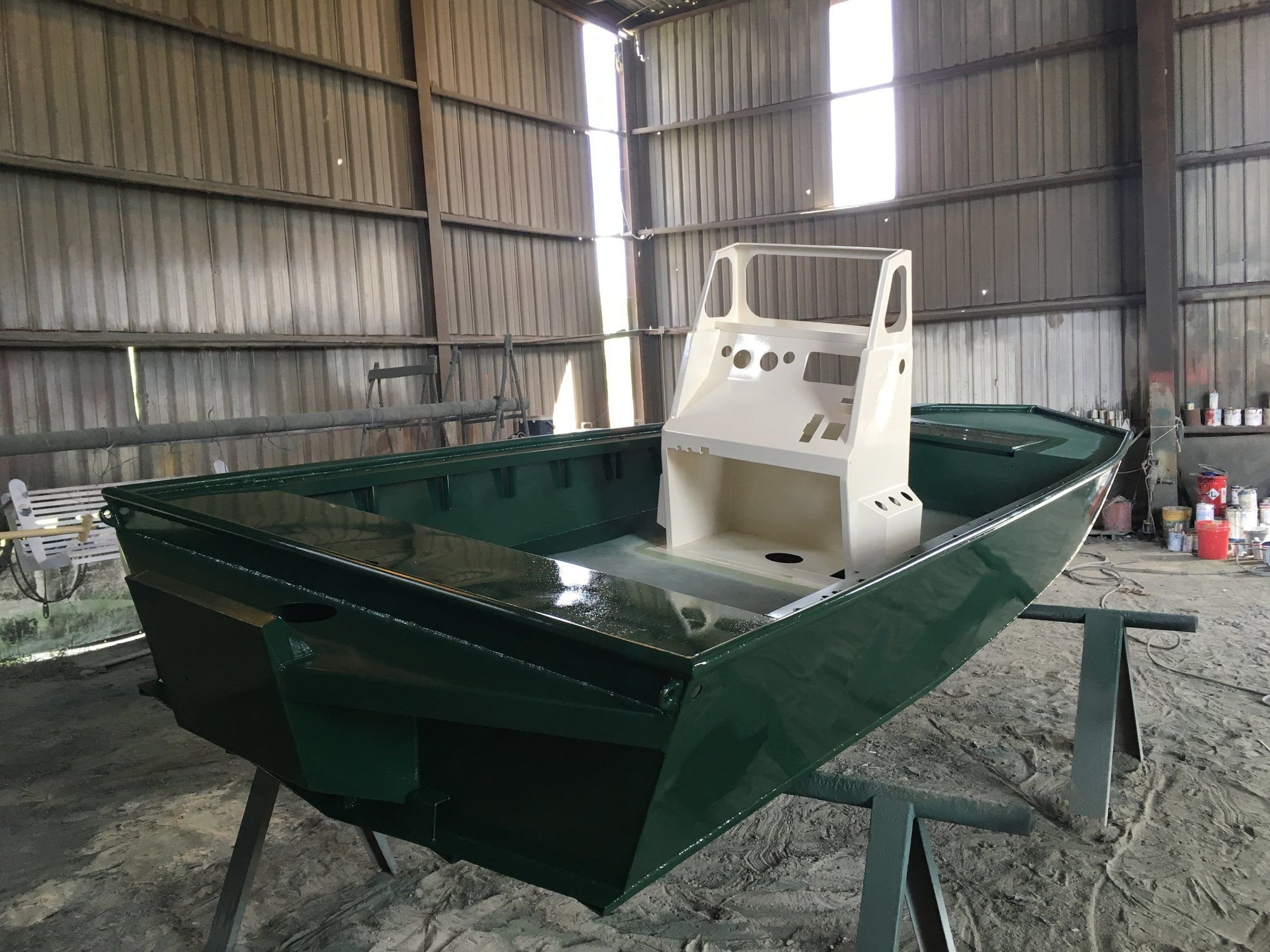 20ft Homemade Aluminum Bay Boat Rebuild Page 5 The Hull Truth