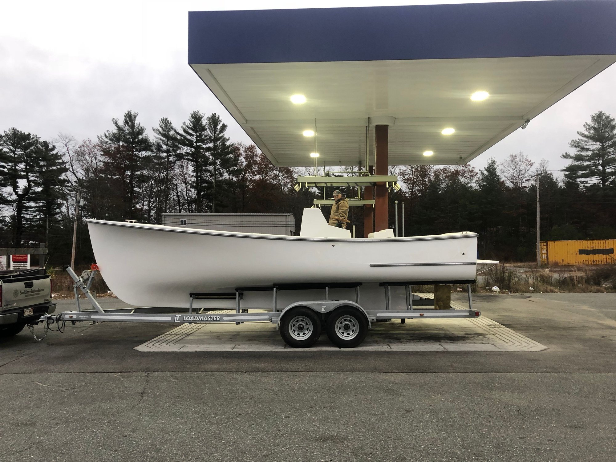 Point 25 Inboard diesel center console build thread. Page 2
