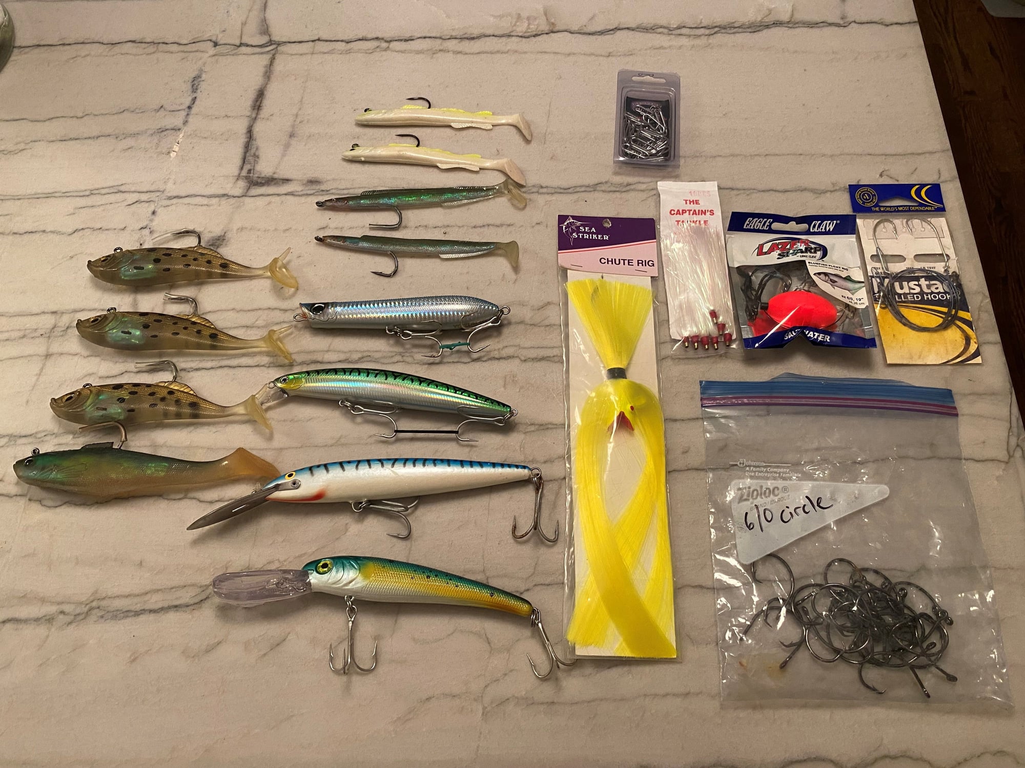 FS - Striper/Bluefish Lures and Tackle Lot - The Hull Truth