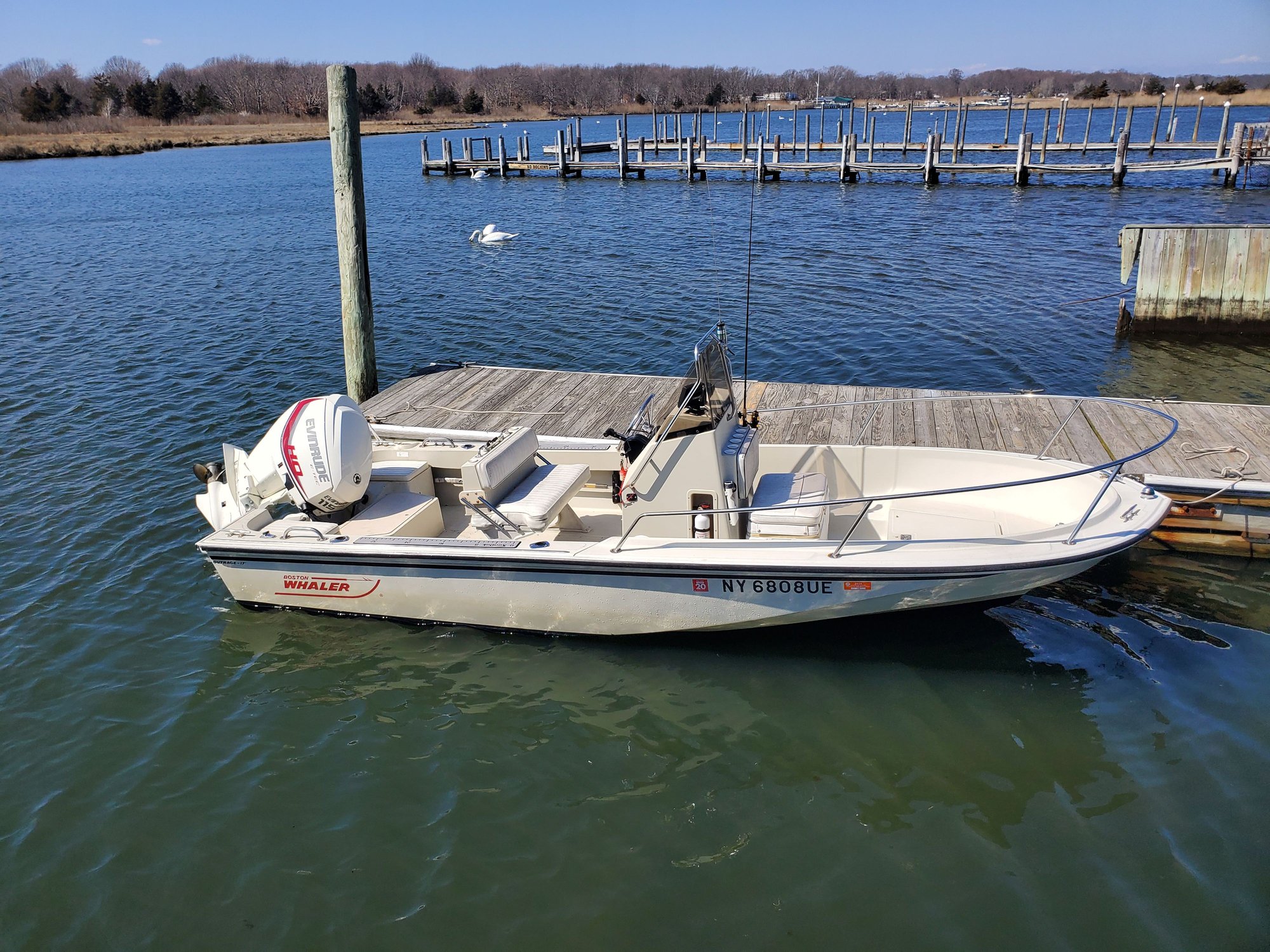 Fuel tank replacement Boston Whaler Outrage 17' Page 6 The Hull