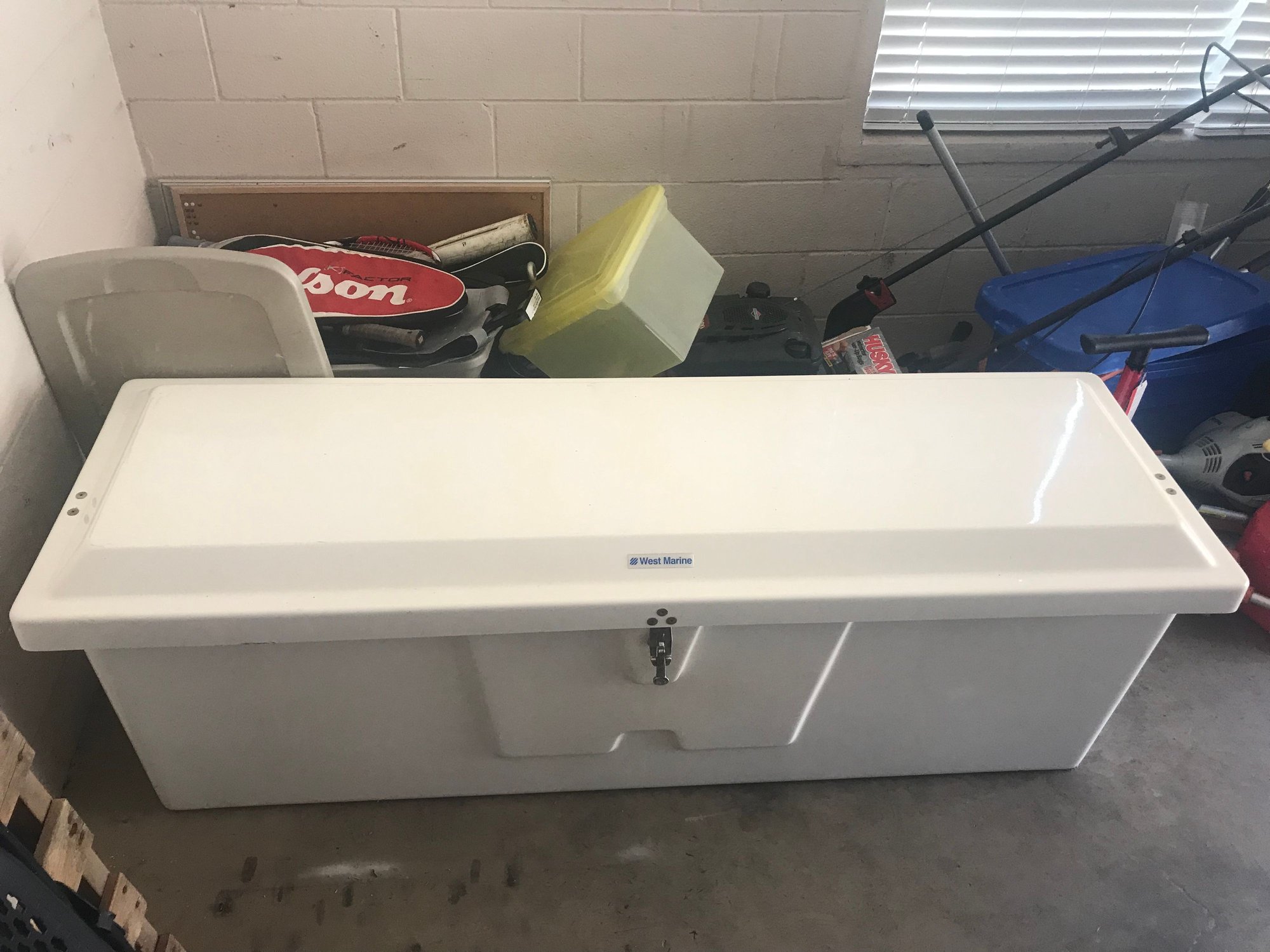 Large West Marine Dock Box SOLD!!!!! The Hull Truth Boating and