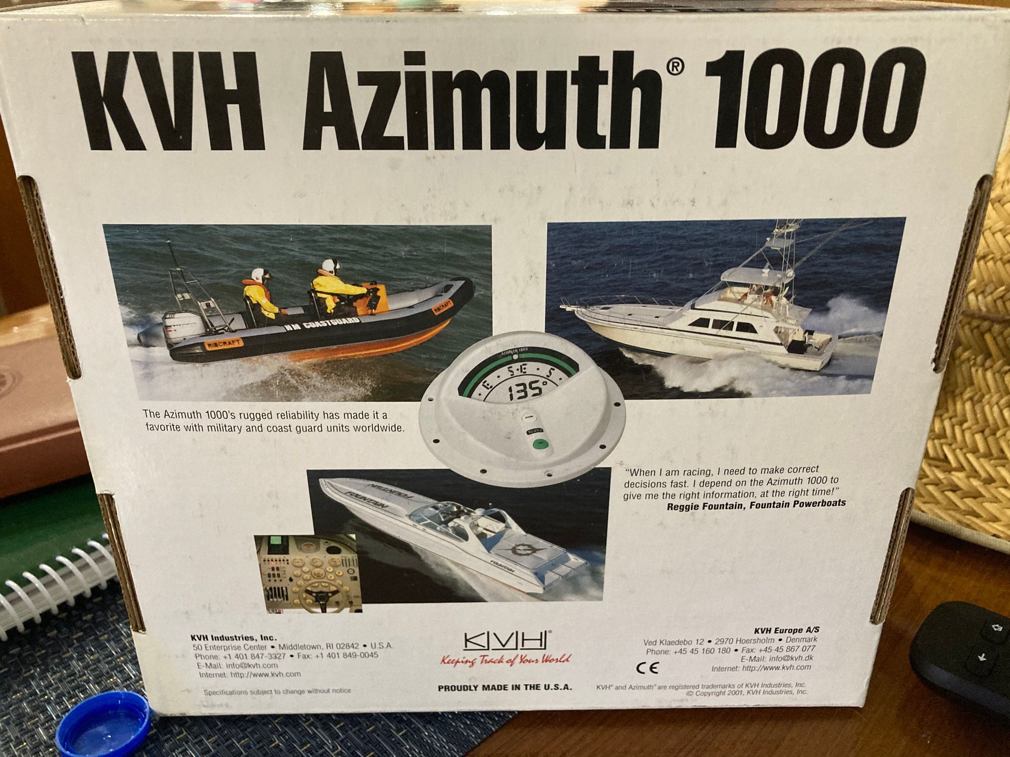 KVH Azimuth 1000 Digital Compass The Hull Truth Boating and Fishing