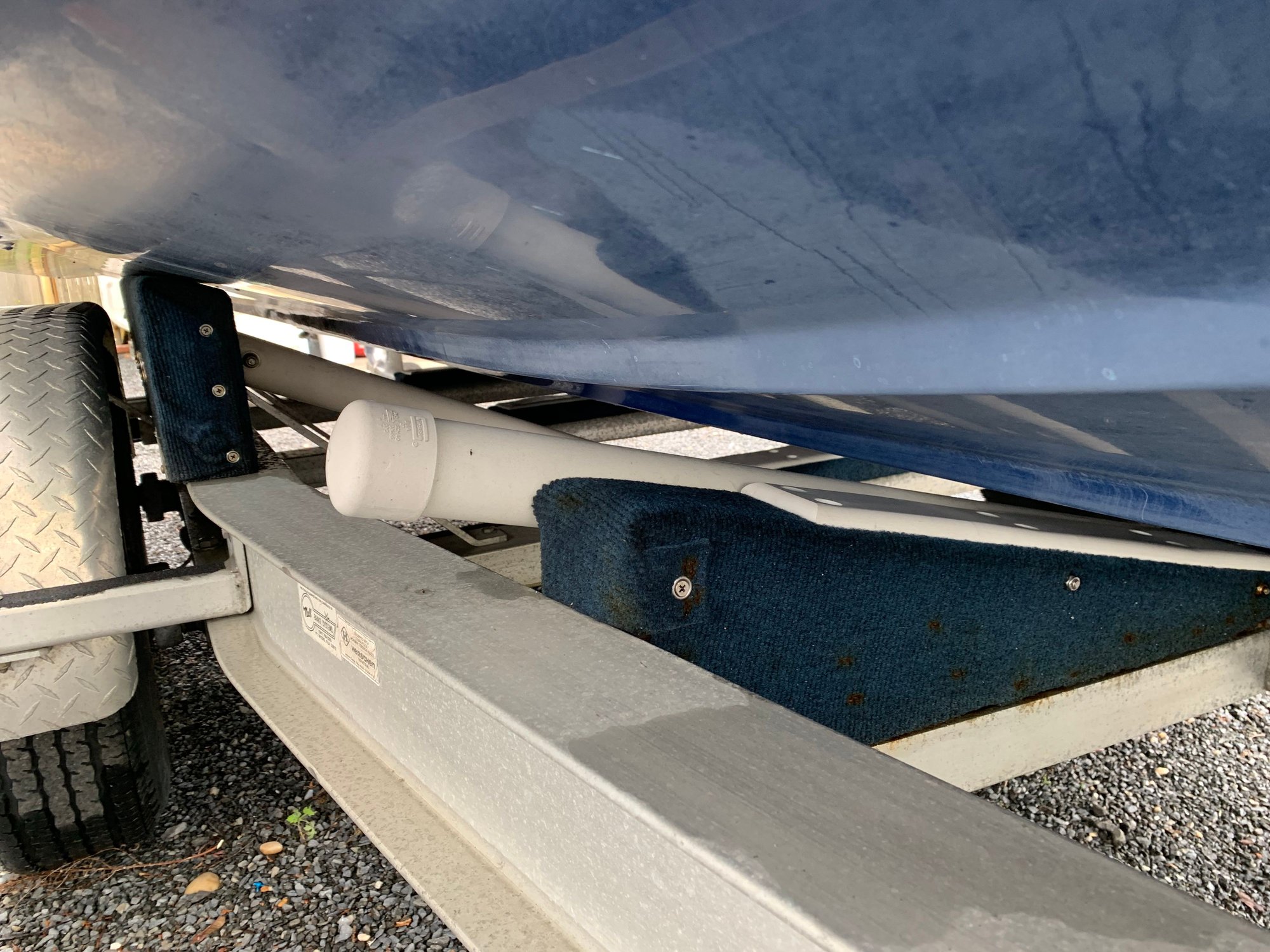 Bottom painting on a trailer The Hull Truth Boating and Fishing Forum