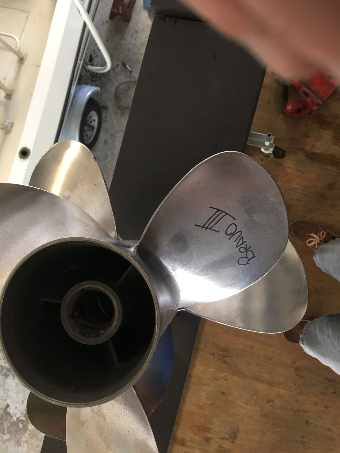 Bravo 3 prop set The Hull Truth Boating and Fishing Forum