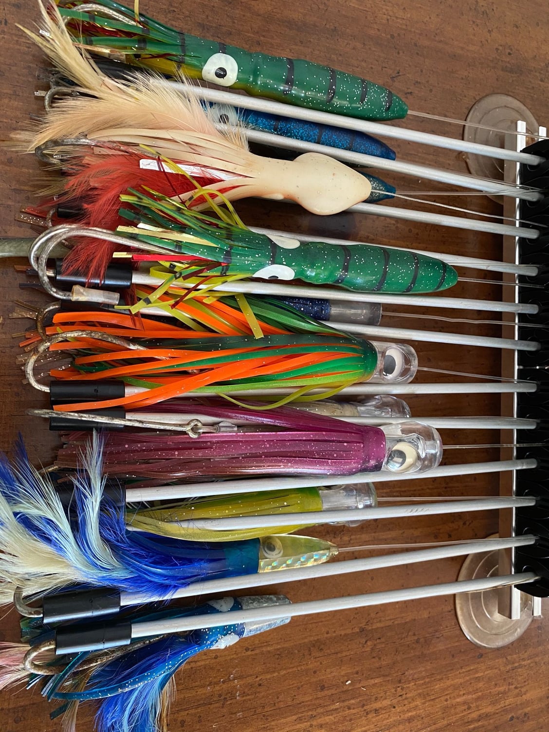 SOLD! 13 trolling lures and DU-BRO Leader Keeper $80 - The Hull