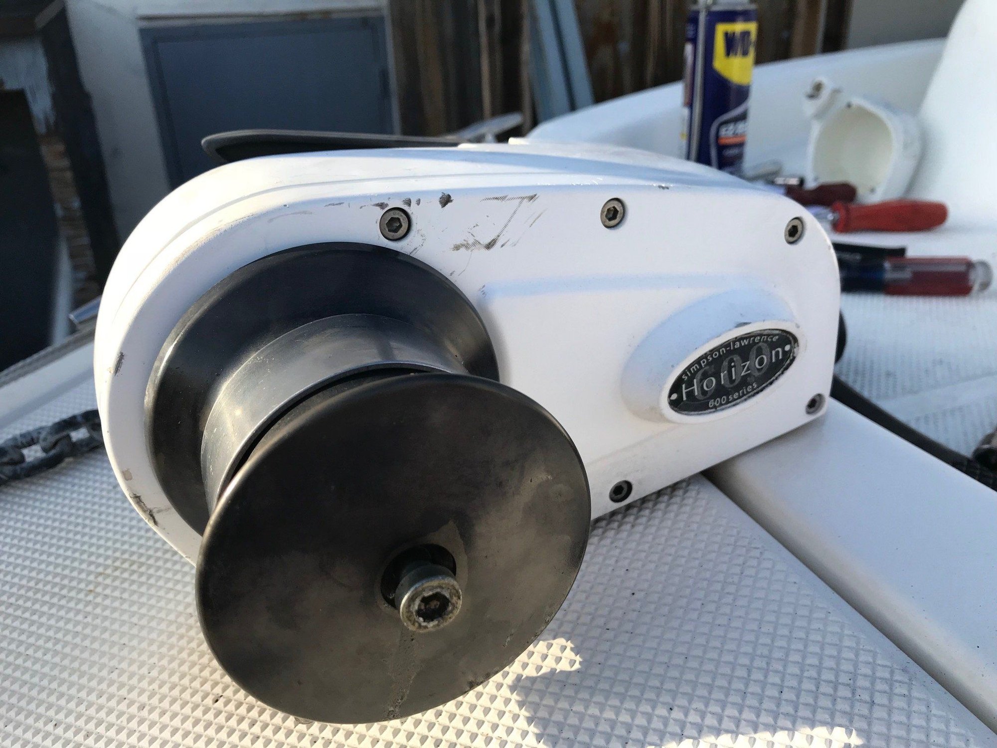 Simpson Lawrence Horizon 600 Windlass Problem The Hull Truth