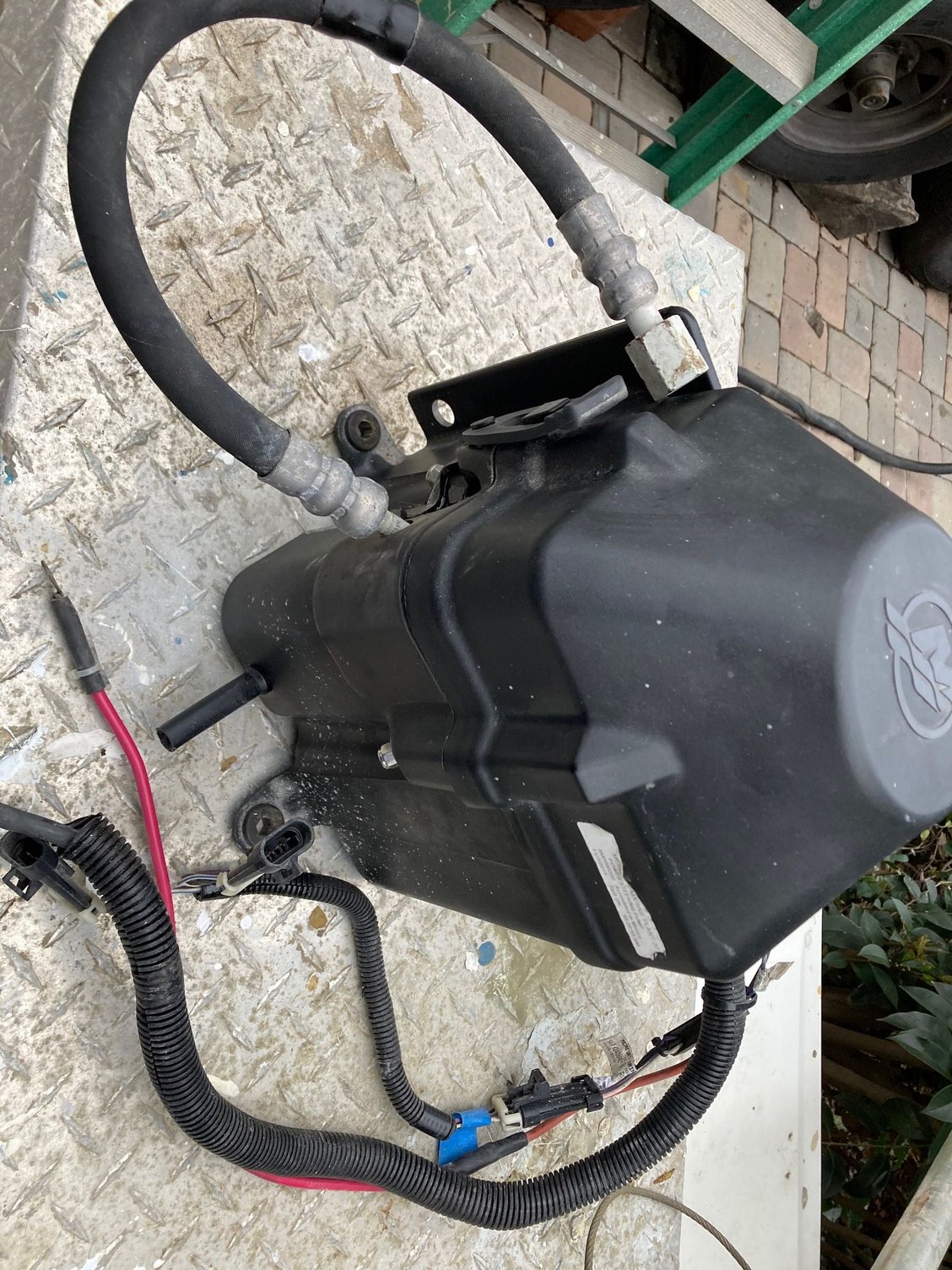 Mercury Verado Power Steering Bleeding