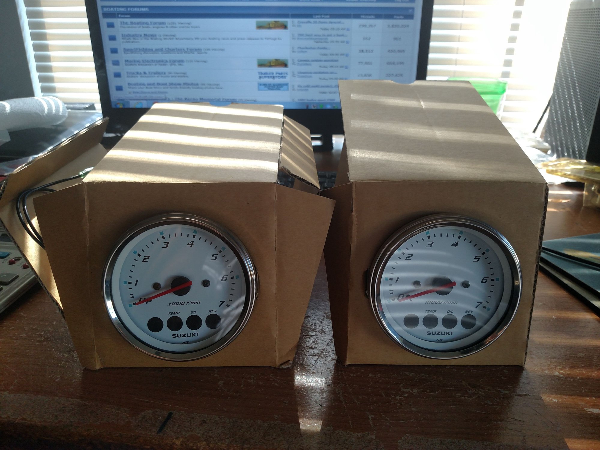 Suzuki Deluxe Tachometer w/ Monitor**SOLD** The Hull Truth Boating